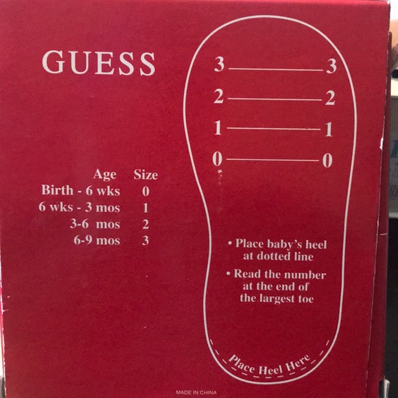 Infant Guess shoes - Picture 4 of 5